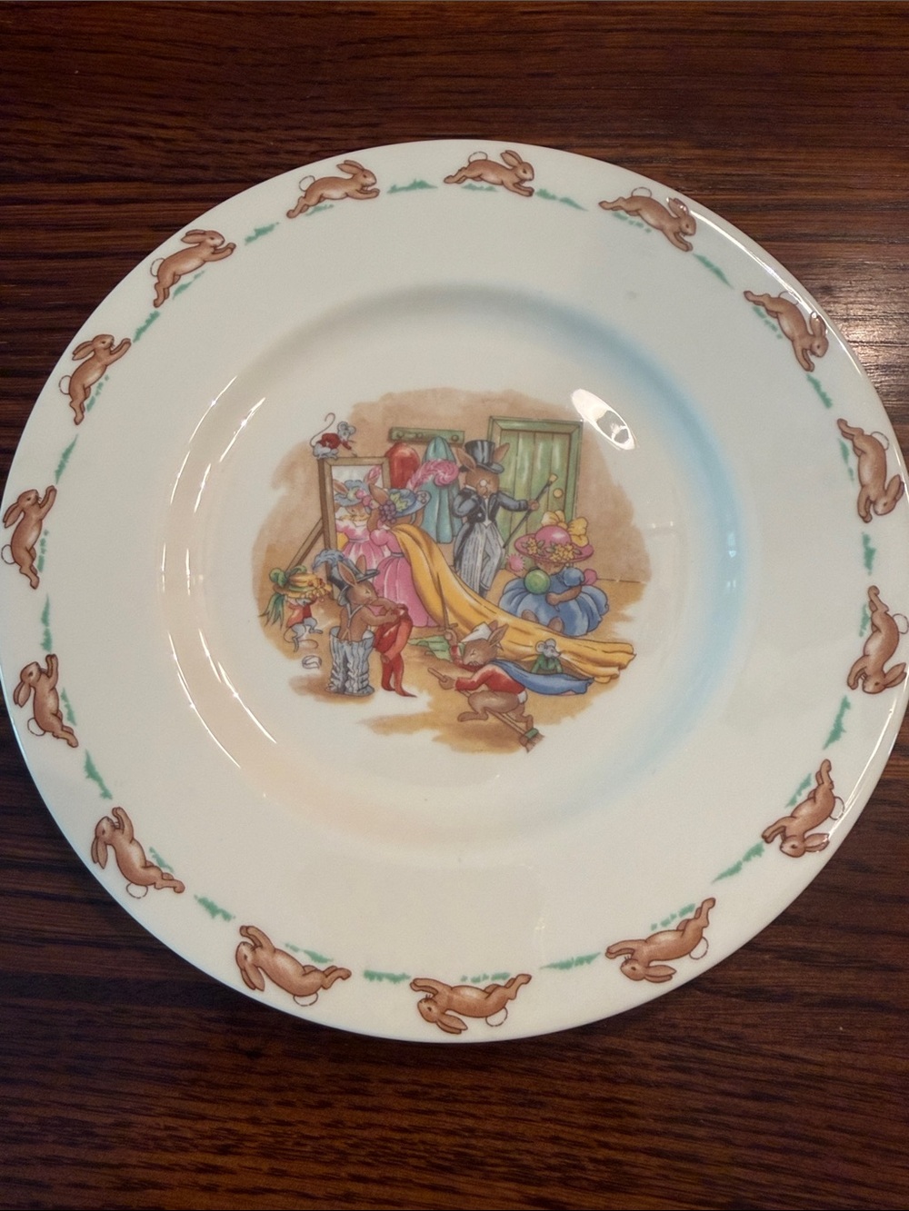 Royal Doulton Bunnykins children’s plate